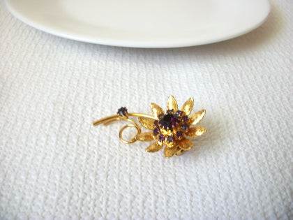 Vintage Flower Brooch 41120