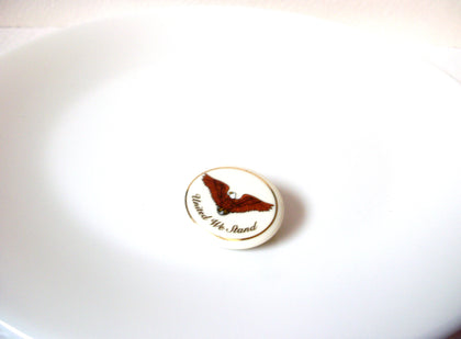 Vintage LENOX USA Porcelain Brooch Pin 110420