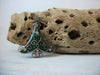 ROMAN Inc Enameled Christmas Tree Brooch 113016