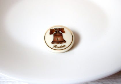 Vintage LENOX USA Porcelain Brooch Pin 110420