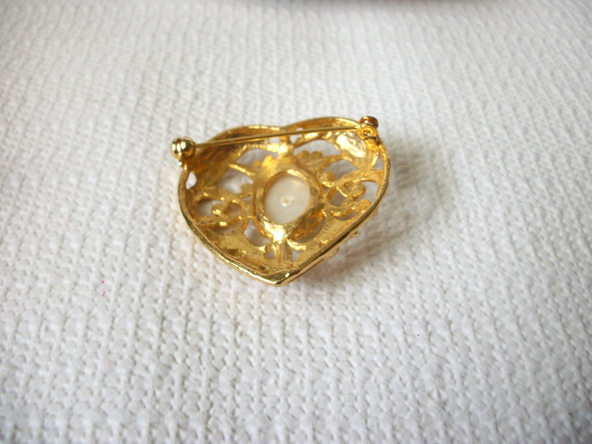 Vintage Heart Brooch 41120