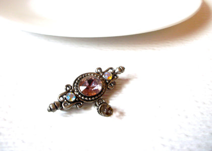 Vintage Glass Brooch Pin 110620
