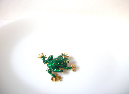 Vintage Frog Brooch Pin 110620