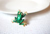 Vintage Frog Brooch Pin 110620