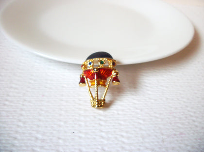 Vintage Air Balloon Brooch Pin 110720
