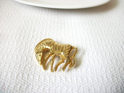Vintage Animal Zebra Brooch 41220