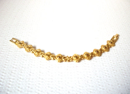 Vintage CHINA Gold Toned Bracelet 110720