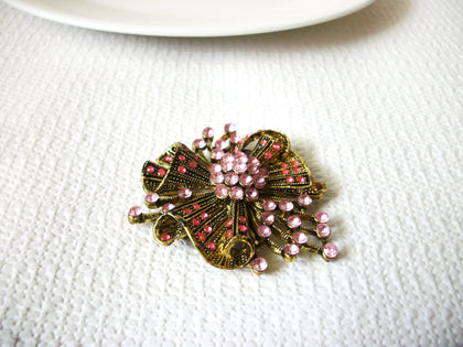 Vintage Rhinestones Brooch 41220