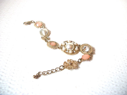 Vintage 1950s Rhinestone Bracelet 110720