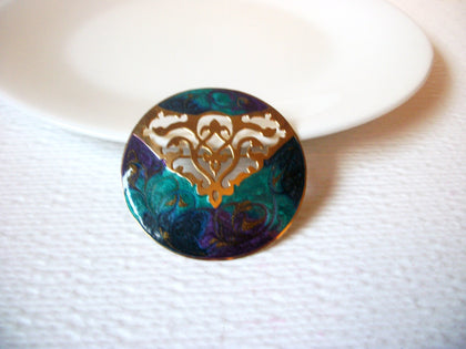 Retro Modernist Brooch Pin 110420