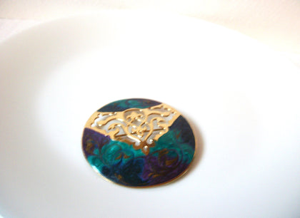 Retro Modernist Brooch Pin 110420