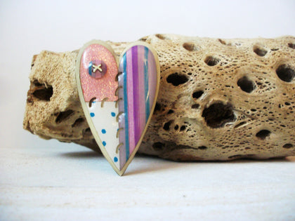 Lucinda Heart Pins, Designs By Lucinda Brooch, Lucinda Pins 113016