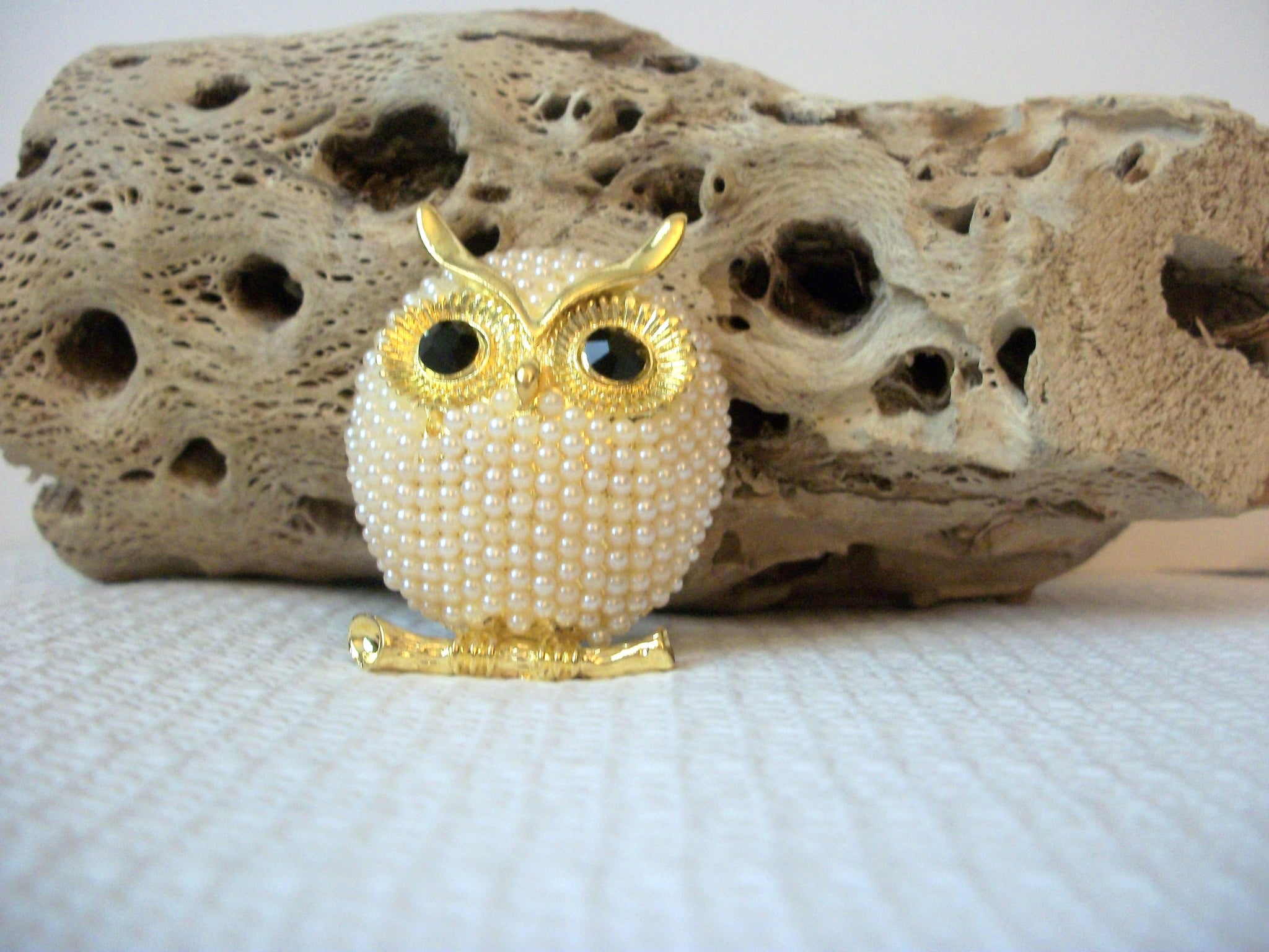 Retro Owl Brooch 41220