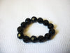 Black Czech Glass Bracelet 41220