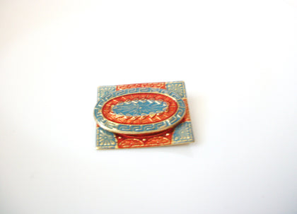 Vintage Modernist Brooch Pin 110520