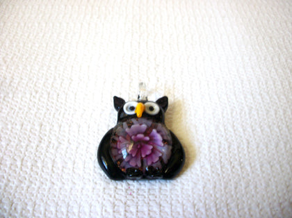 MURANO Glass Owl Pendant 41220