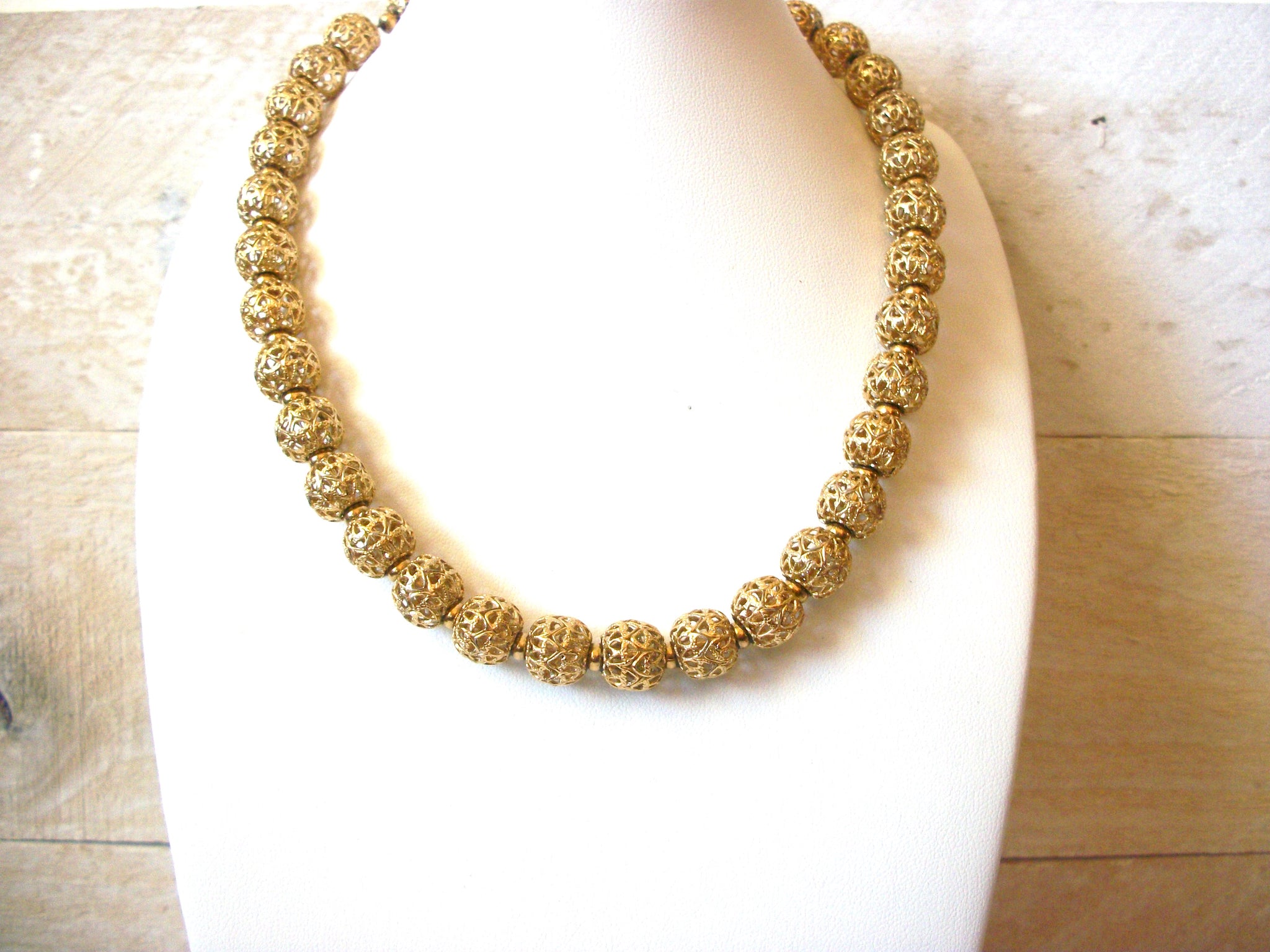 Monet Hallow Beads 16 Inch Necklace 41320