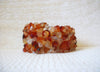 Baltic Amber Quartz Stone Chips Chunky Bracelet 41320