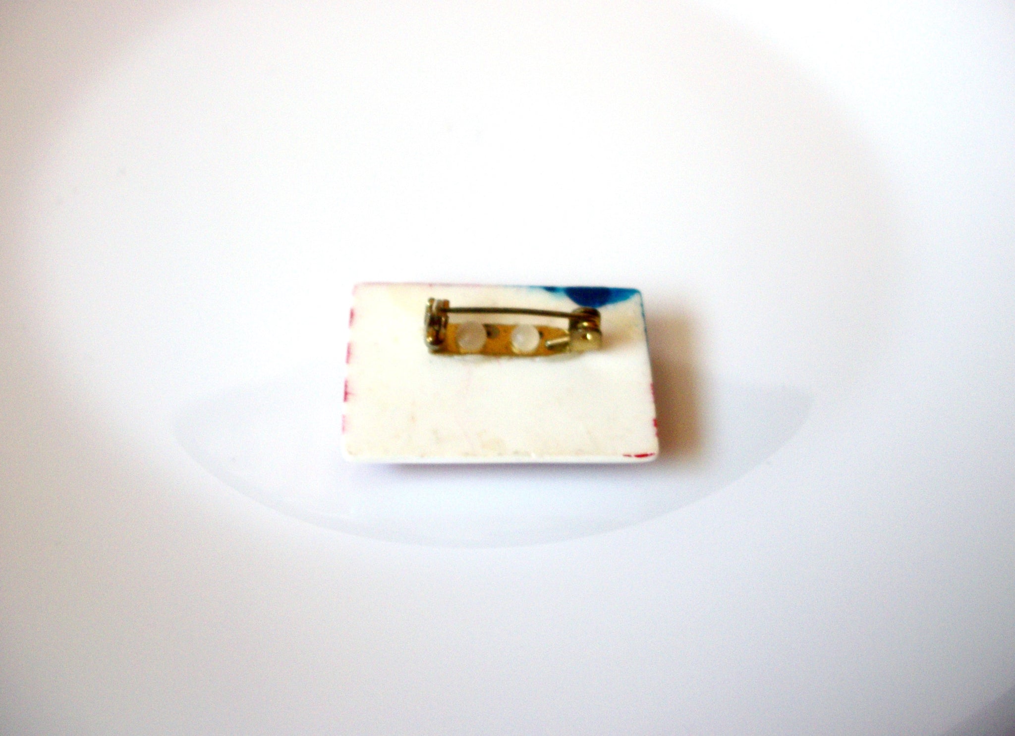 Vintage Patriotic Brooch Pin 110520