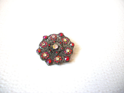 Vintage Victorian Rhinestone Brooch Pin 110520
