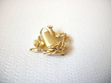 Vintage AJC Stamped Gardner`s Brooch Pin 110820