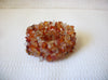 Baltic Amber Quartz Stone Chips Chunky Bracelet 41320