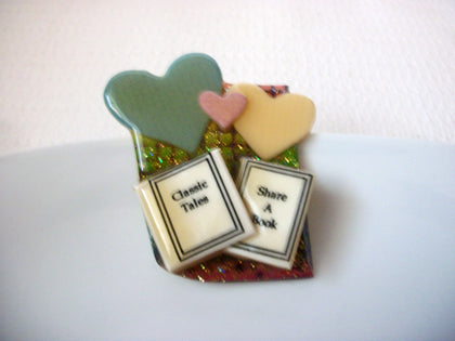 Lucinda Book Pins, Share A Book 72116A