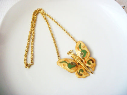 Retro Butterfly Necklace 72116A
