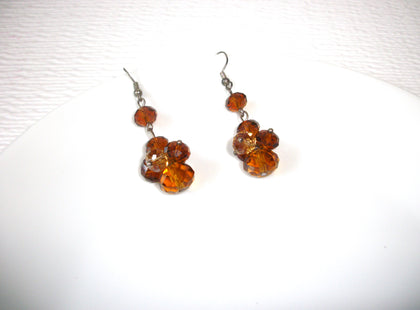 Topaz Czech Glass Earrings 110520