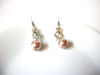 Vintage Glass Pearl Earrings 110520