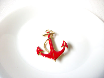 Vintage Nautical Anchor Brooch Pin 110520