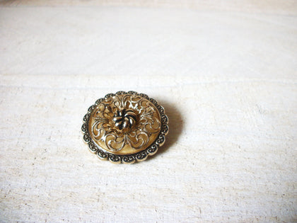 W Germany 50s Floral Scarf Clip 41320