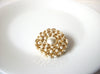 Vintage 1950 Faux Pearl Brooch Pin 110520