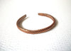 Vintage Solid Copper Cuff Bracelet 110520