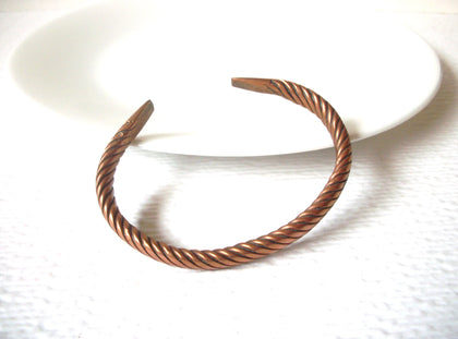 Vintage Solid Copper Cuff Bracelet 110520