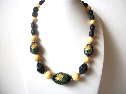 Vintage Flower Floral Necklace 110620