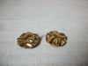 Vintage 1950s Paprika Gold Earrings 41420