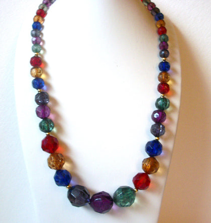 Vintage Colorful Necklace 110720