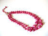 Vintage 1950s Pink Necklace 41520