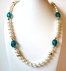 Vintage Faux Pearl Necklace 110720