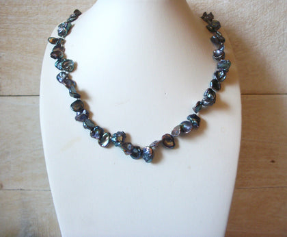 Australian Paua Shell Vintage Necklace 41520