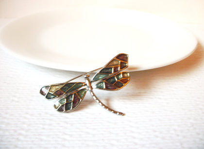 Vintage Dragonfly Brooch Pin 110820