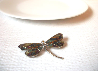 Vintage Dragonfly Brooch Pin 110820