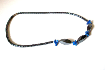 Vintage Hematite Necklace 41520