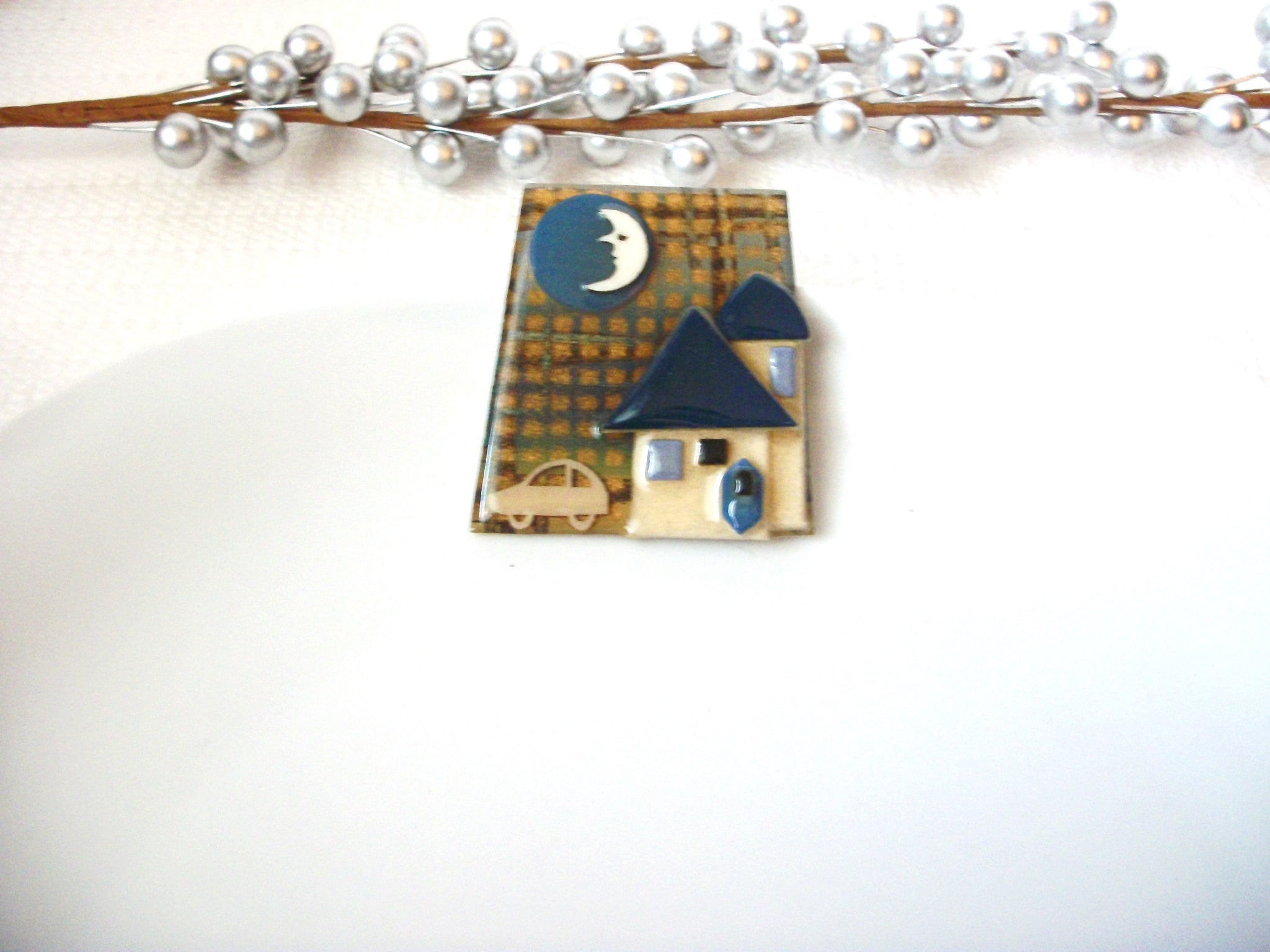 Lucinda House Pins, Crescent Moon Pins, Peaceful Night, Lucinda Pins 72116B