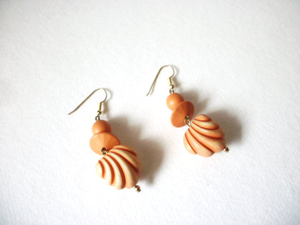 Retro Wood Dangle Earrings 41520