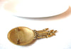 Vintage Mad Woman 1940s Tassel Brooch Pin 110920