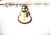 Lucinda Pins, Rare Snowman Designs By Lucinda Pins 72116B