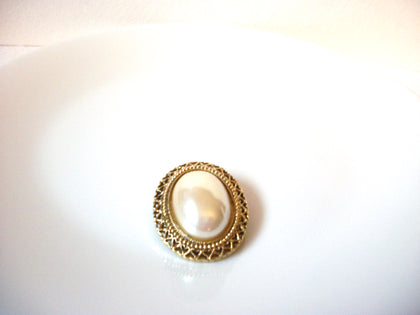 Vintage Faux Pearl Brooch Pin 110920