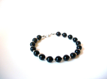 Vintage Black MONET Bracelet 110920